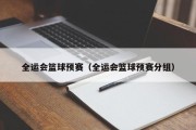 全运会篮球预赛（全运会篮球预赛分组）