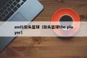 and1街头篮球（街头篮球the player）